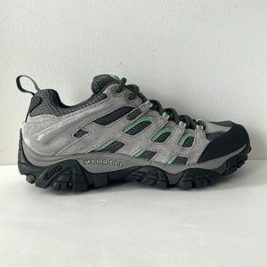 Merrell Moab Waterproof Hiking Shoe Drizzlemint Hiker size 7